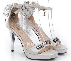 ladies pencil heel sandal