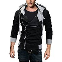 Imixcity Homme Assassin creed Hoodie pull sueur chaude veste à capuchon thermique vêtements (EU 50-58